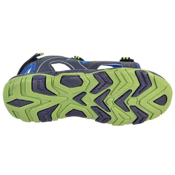 2152 Crecendo Sandalia 2152 CRECENDO. Sandalia sintética y textil. Forro textil y plantilla en piel acolchada. triple velcro. Pi