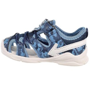 2141 Crecendo Sandalia 2141 CRECENDO. Sandalia sintética y textil. Forro textil y plantilla acolchada en piel. Cierre con velcro 2