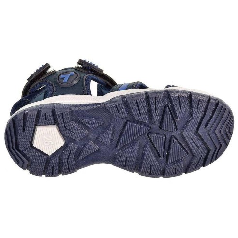 2154 Crecendo Sandalia 2154 CRECENDO. Sandalia en sintético y textil. Forro textil y plantilla acolchada en piel. Cierre con vel