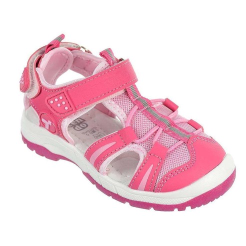 2128 Crecendo Sandalia 2128 CRECENDO. Sandalia sintética y textil. Forro textil y plantilla acolchada en piel. Cierre con velcro