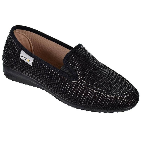 112 Biorelax Zapatilla 112 COSDAM. Zapatilla textil, con elástico en ambos lados. Piso de goma antideslizante, muy cómodo y flex