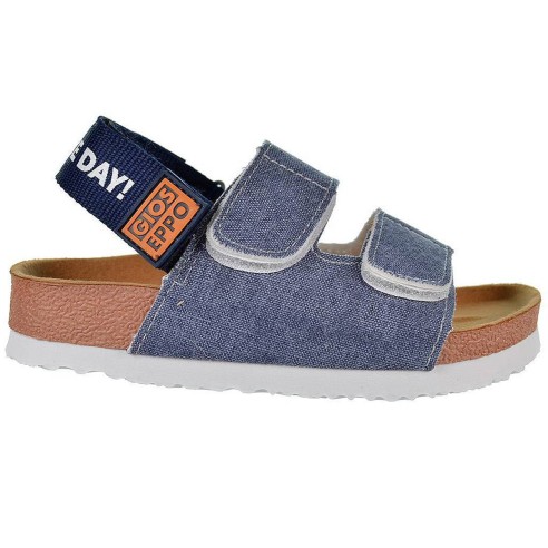 Oberlin Gioseppo Sandalia OBERLIN GIOSEPPO. Sandalia en textil, cierre en pala con doble velcro y talón con velcro ajustable. Pl