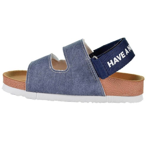 Oberlin Gioseppo Sandalia OBERLIN GIOSEPPO. Sandalia en textil, cierre en pala con doble velcro y talón con velcro ajustable. Pl