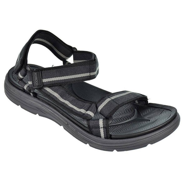 Krack Nicoboco Sandalia KRACK NICOBOCO. Sandalia californiana en nylon, cierre con velcro ajustable en empeine y talón. Piso y p