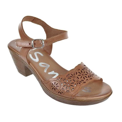 3343 Oh! My Sandals. Sandalia Sandalia piel. Plantilla confort y cierre en pulsera con hebilla regulable. Piso poliuretano con t