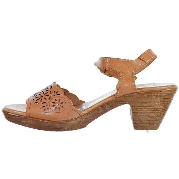 3343 Oh! My Sandals. Sandalia Sandalia piel. Plantilla confort y cierre en pulsera con hebilla regulable. Piso poliuretano con t