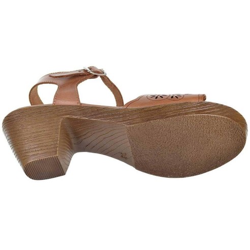 3343 Oh! My Sandals. Sandalia Sandalia piel. Plantilla confort y cierre en pulsera con hebilla regulable. Piso poliuretano con t