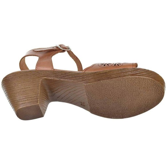 3343 Oh! My Sandals. Sandalia Sandalia piel. Plantilla confort y cierre en pulsera con hebilla regulable. Piso poliuretano con t