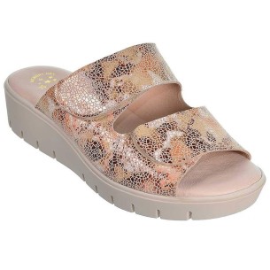 400 Duendy Zueco 400 DUENDY. Sandalia tipo Zueco de piel , forrado interior en piel y plantilla de piel confort. Cierre con velc 2