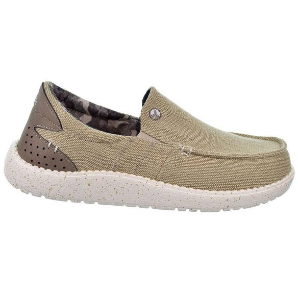 Minesota Yumas Nautico MINESOTA YUMAS NAUTICO. Zapato fabricado en lona transpirable con elásticos en ambos lado. Piso de EVA te