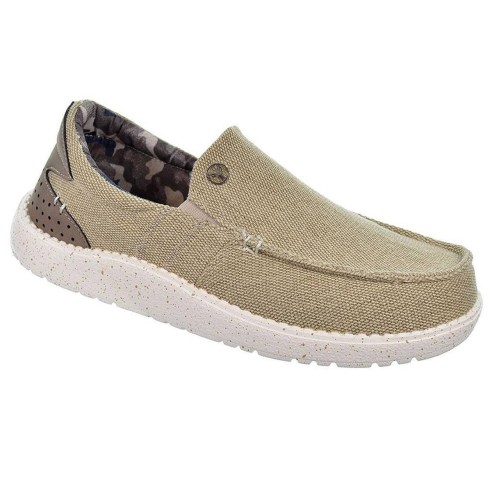 Minesota Yumas Nautico MINESOTA YUMAS NAUTICO. Zapato fabricado en lona transpirable con elásticos en ambos lado. Piso de EVA te