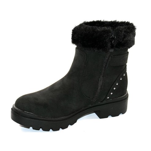 2015 Crecendo Botín Comprar Botín sintético. Cuello en pelo sintético y talón con remaches. Forro textil acolchado. Cremallera l