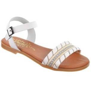 2472 Duendy Sandalia 2472 DUENDY SANDALIA. En piel con pala combinada en fantasía . Plantilla de piel acolchada muy confortable  2