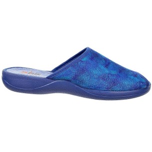 20242 Cmconfort Zapatilla Casa 20242 CMCONFORT. Zapatilla textil destalonada con puntera abierta, plantilla textil acolchada. Pi