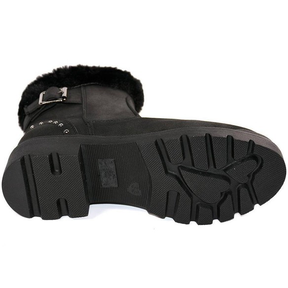 2015 Crecendo Botín Comprar Botín sintético. Cuello en pelo sintético y talón con remaches. Forro textil acolchado. Cremallera l