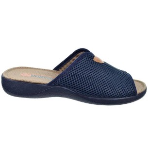 20117 Cmconfort Zapatilla Casa 20117 CMCONFORT. Zapatilla textil destalonada con puntera abierta, plantilla textil acolchada par