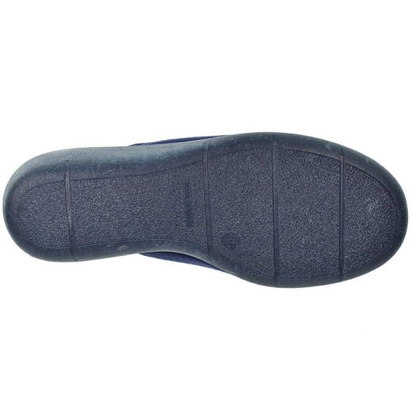 10197 Cmconfort Zapatilla 10197 CMCONFORT. Zapatilla textil destalonada con puntera abierta, plantilla textil acolchada para un 