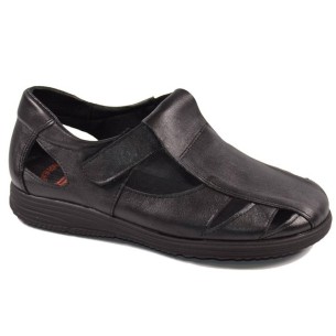 1022 Duendy Sandalia Sandalia piel y forrado interior en piel . cierre en velcro ajustable. Plantilla en piel confort. Y piso po