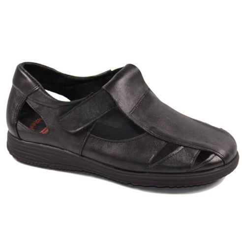 1022 Duendy Sandalia Sandalia piel y forrado interior en piel . cierre en velcro ajustable. Plantilla en piel confort. Y piso po