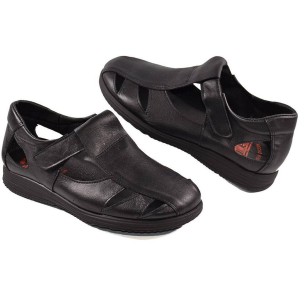 1022 Duendy Sandalia Sandalia piel y forrado interior en piel . cierre en velcro ajustable. Plantilla en piel confort. Y piso po 2