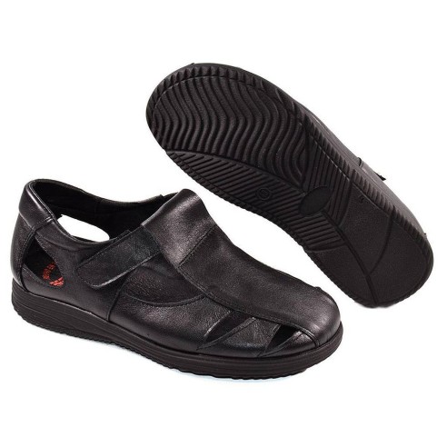 1022 Duendy Sandalia Sandalia piel y forrado interior en piel . cierre en velcro ajustable. Plantilla en piel confort. Y piso po