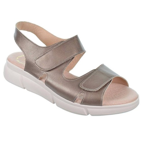 3408 Miba Sandalia Confort Sandalia piel y forro piel, cierre con doble velcro, para un ajuste perfecto. Plantilla piel confort 