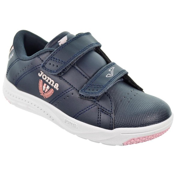 Playjr2233 Joma Deportivo Colegial Zapatilla Deportivo colegial, sintético, forro y plantilla textil acolchado. Cierre de doble 