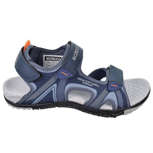 Suyi Nicoboco Sandalia Sandalia en textil y sintético. Cierre con velcro en empeine y talón ajustable. Suela antideslizante. Par