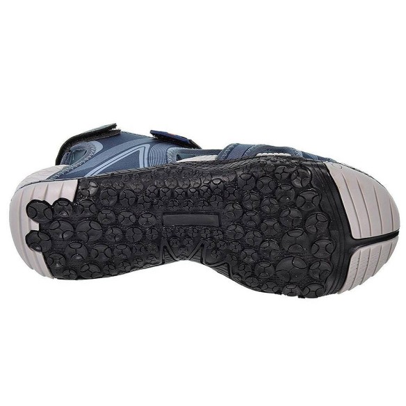 Suyi Nicoboco Sandalia Sandalia en textil y sintético. Cierre con velcro en empeine y talón ajustable. Suela antideslizante. Par