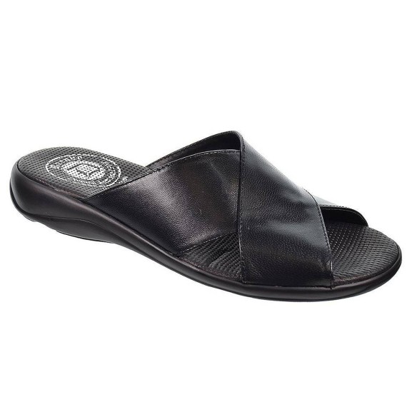 919 Duendy Zueco Sandalia Zueco de piel. Plantilla acolchada en piel y piso de poliuretano muy ligero y flexible. Ideal para pie