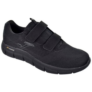 Czens2201 Joma Deportivo Zapatillas Casual Zen 22 Hombre Negro Zapatilla Deportivo en nylon transpirable, doble velcro, cuello a 2
