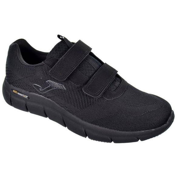 Czens2201 Joma Deportivo Zapatillas Casual Zen 22 Hombre Negro Zapatilla Deportivo en nylon transpirable, doble velcro, cuello a