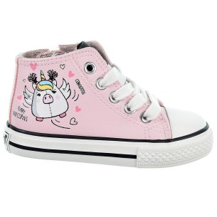 14162 Osito Zapatilla Bota Zapatilla Bota Sintético, cierre en cordones y cremallera interior. Plantilla textil acolchada y suel