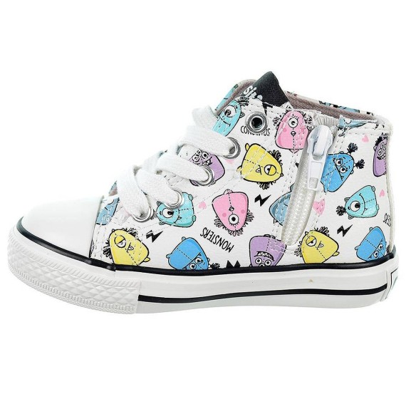 14160 Osito Zapatilla Bota Zapatilla Bota Sintético, cierre en cordones y cremallera interior. Plantilla textil acolchada y suel