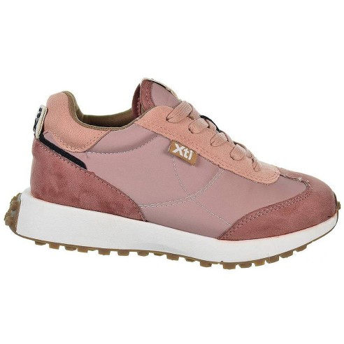 150141 Xti Kids Sneaker Zapato Sneaker textil y sintético. Forro y plantilla textil acolchado. Cierre en cordones ajustable. Sue
