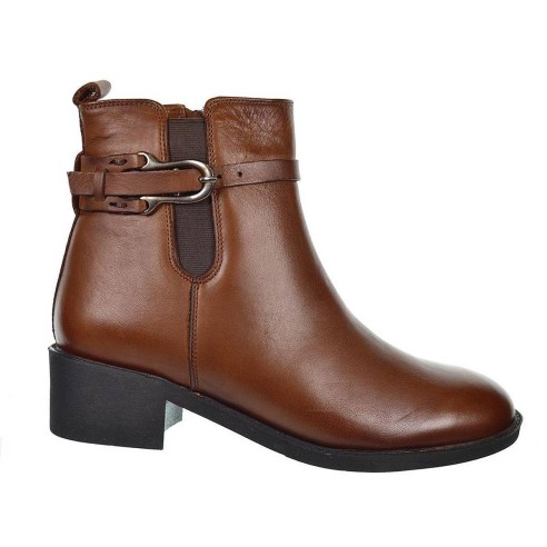 L700 Treintas 30s Botín Confort Botín piel, forro y plantilla en textil. Cremallera interior y elástico exterior. Piso de goma y