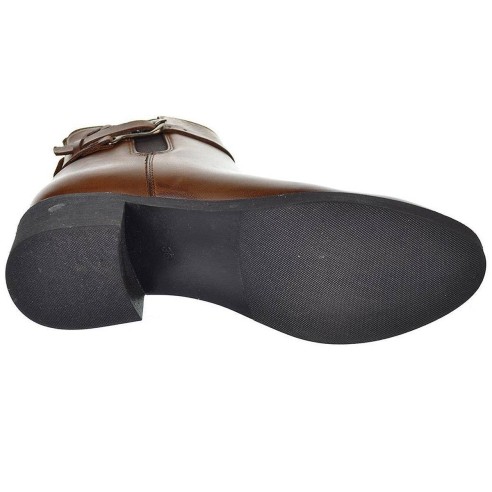 L700 Treintas 30s Botín Confort Botín piel, forro y plantilla en textil. Cremallera interior y elástico exterior. Piso de goma y