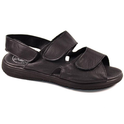 926 Duendy Sandalia Sandalia piel y forro piel. Cierre con doble velcro en pala y correa trasera con velcro. Plantilla acolchada