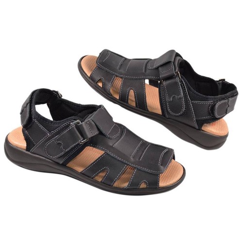 13 Duendy Sandalia Sandalia material piel nobuck, interior forrado textil acolchado. Cierre con velcro ajustable. Plantilla piel