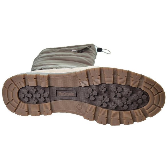 170211 Refresh Bota caña alta Bota en sintético y caña en textil, forro interior y plantilla textil acolchado. Con cremallera la