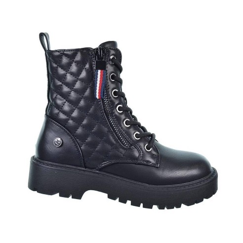 150060 Xti Kids Botín Botín sintético, forro y plantilla textil acolchado. Cierre con cremallera interior y cordones ajustables.