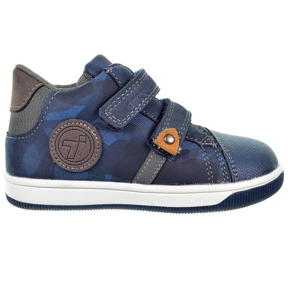 2227 Crecendo Botín Botín sintético con cierre en velcro. Forrado y plantilla textil acolchado. Piso de caucho antideslizante.