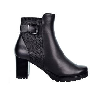 Leury11 Desireé Botín Botín de piel con forro textil Dry Adsorber, plantilla acolchada. Cierre con cremallera lateral. Suela ant 2