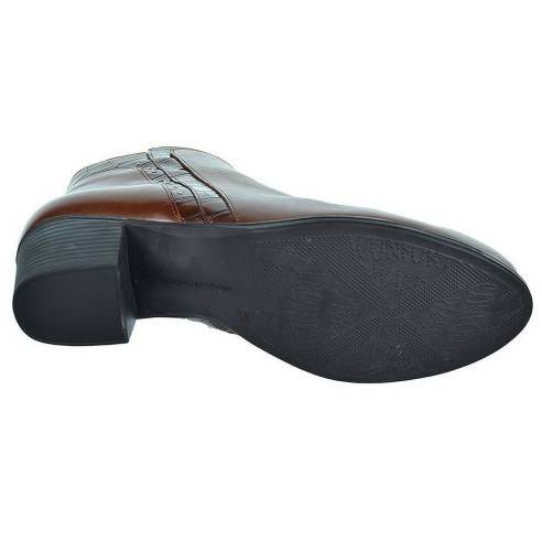 Neus15 Desireé Botín Botín de piel con forro textil Dry Adsorber, plantilla de piel acolchada. Cremallera lateral. Suela antides