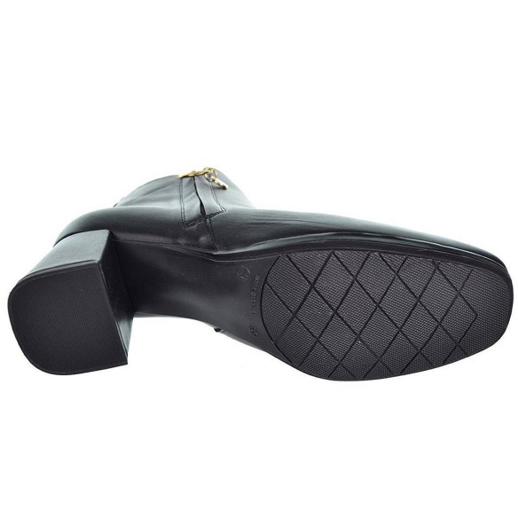 Dami4 Desireé Botín piel Botín de piel. Forro en textil y cierre con cremallera exterior. Tacón ancho de altura 6cm. y piso de g