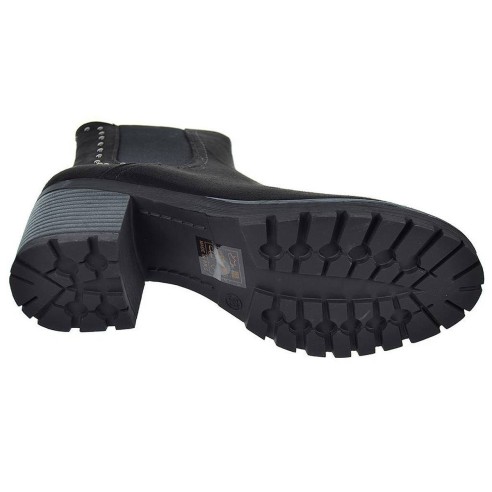 22519 Amarpies Botín Botín en antelina y elástico en ambos lados. Forrado acolchado y plantilla extraíble. Suela antideslizante 