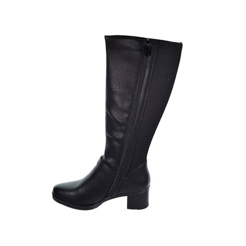 22556 Amarpies Bota alta Bota de caña alta en sintético elástico. Forro acolchado y plantilla extraíble. Cremallera interior. Su