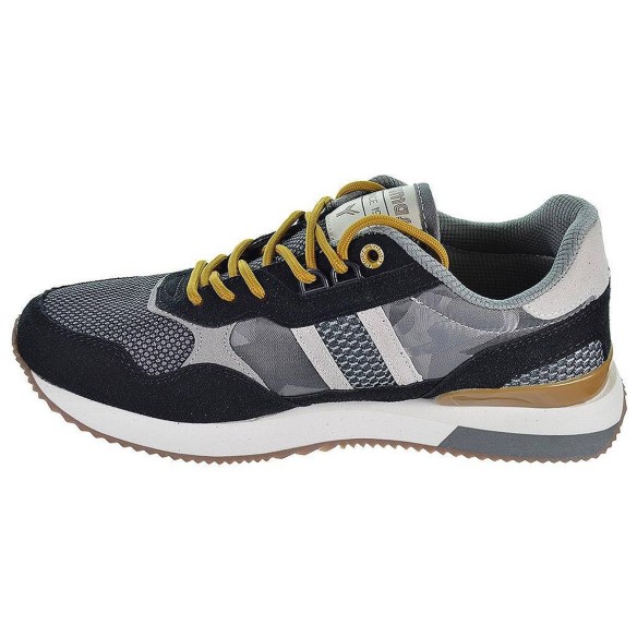 Howitt Yumas Sneaker Zapato Sneaker en serraje y nylon, forro textil acolchado transpirable, plantilla confort látex y cierre en