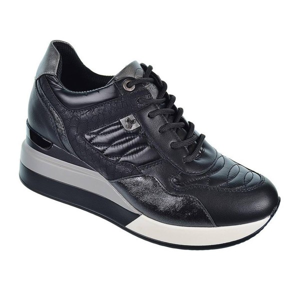 Cilene Yumas Zapato casual Zapato Sneaker microfibra y nylon con forro interior en textil transpirable y plantilla confort látex