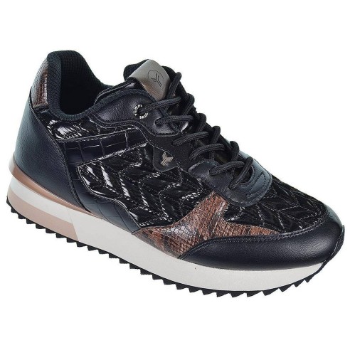 Nevis Yumas Sneaker Zapato Sneaker en microfibra y nilón transpirable. Forro en textil y plantilla con cuña textil extraíble. Co